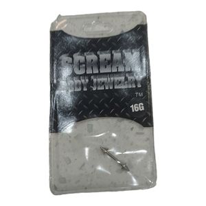 XScream Body Eyebrow Jewelry Men Or Women's Size (16G)